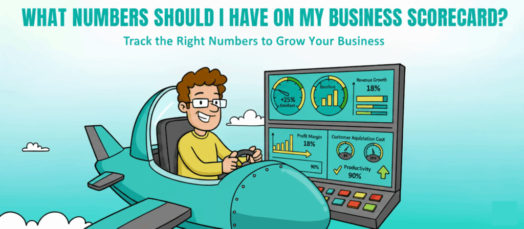 What should I have on my business scorecard